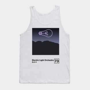 ELO 2 / Minimalist Style Graphic Artwork Design Tank Top